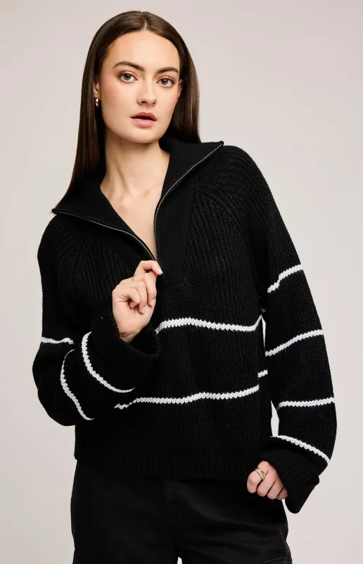 Declan Half Zip Pullover sold by Gentle Fawn