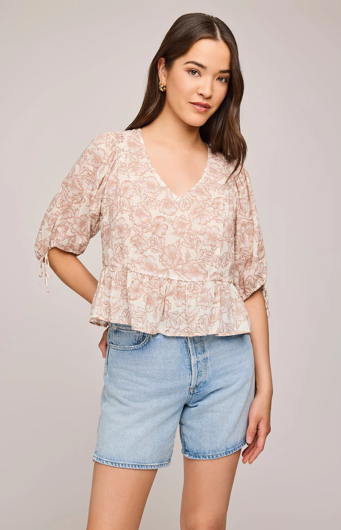 Serafina Floral Blouse sold by Gentle Fawn product image thumbnail 5