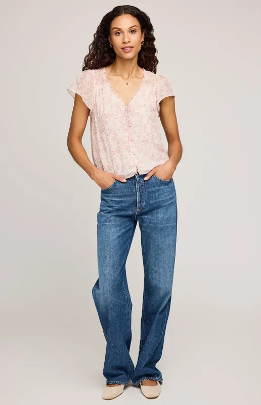 Carlotta Blouse made by Gentle Fawn