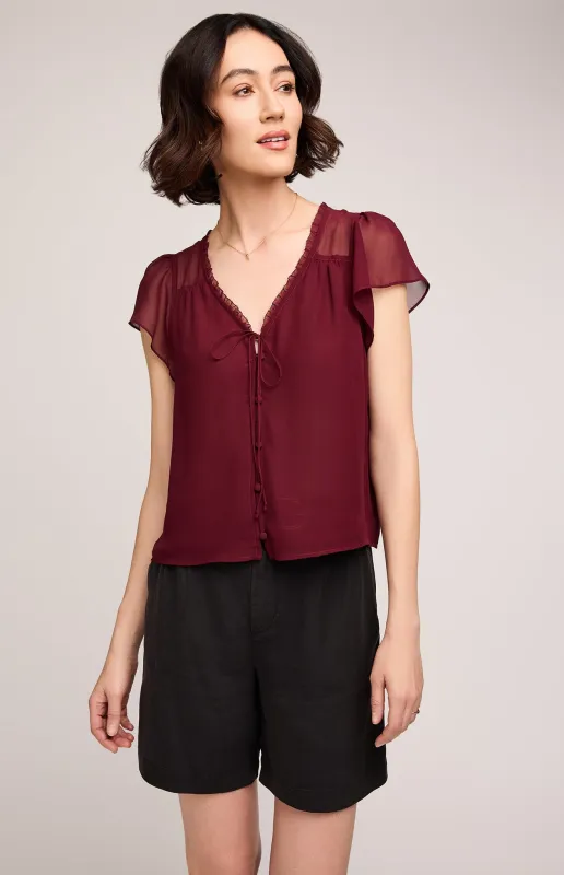 Carlotta Blouse made by Gentle Fawn