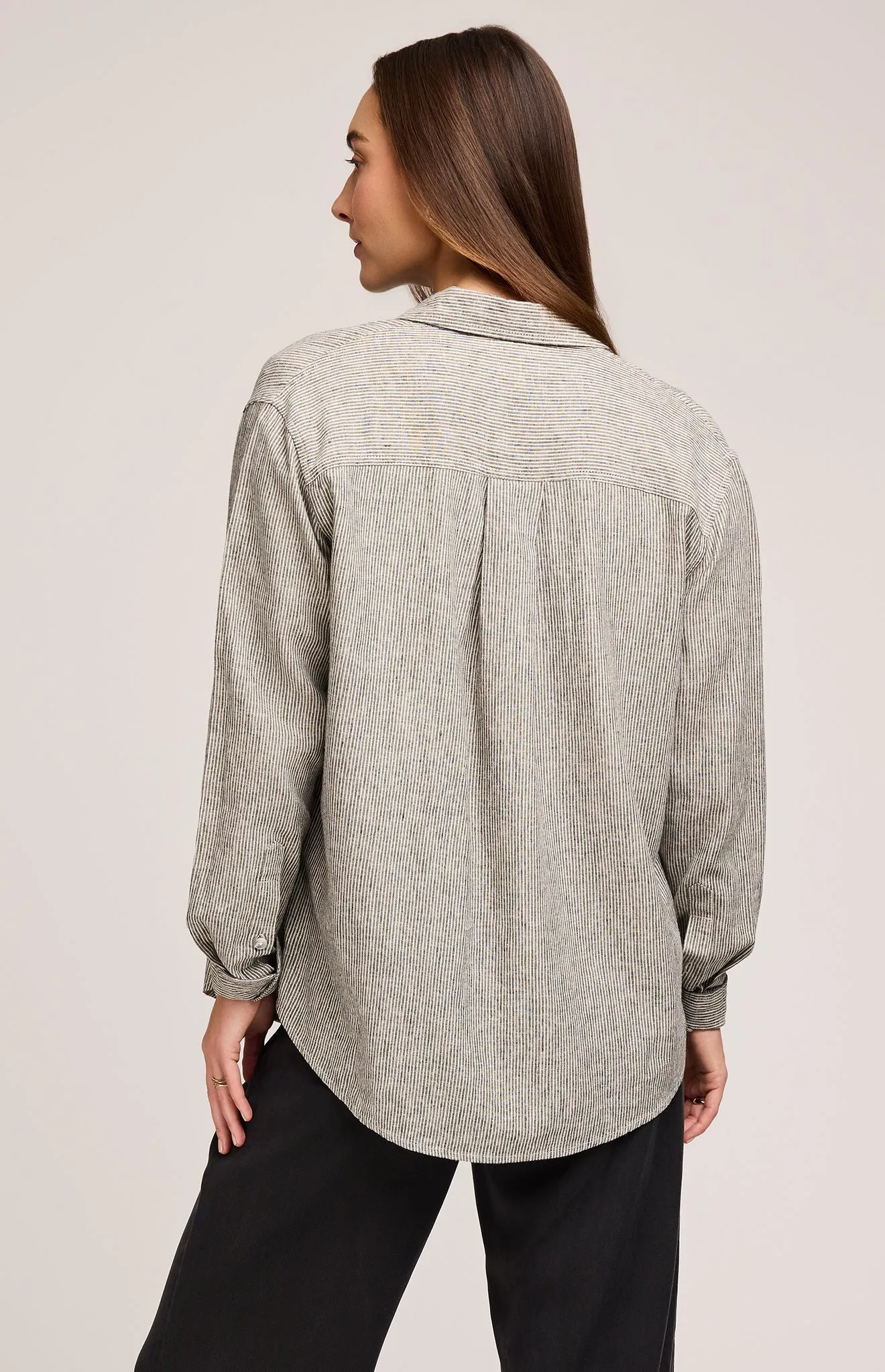 Arabella Striped Button Down Shirt sold by Gentle Fawn product image thumbnail 3