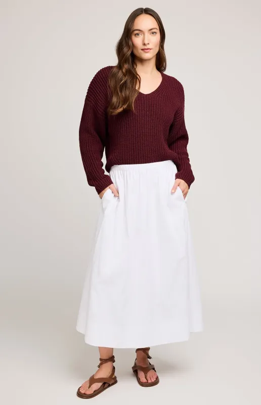 Spencer V-Neck Knit Sweater sold by Gentle Fawn