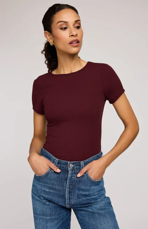 Shania Ribbed T-Shirt sold by Gentle Fawn