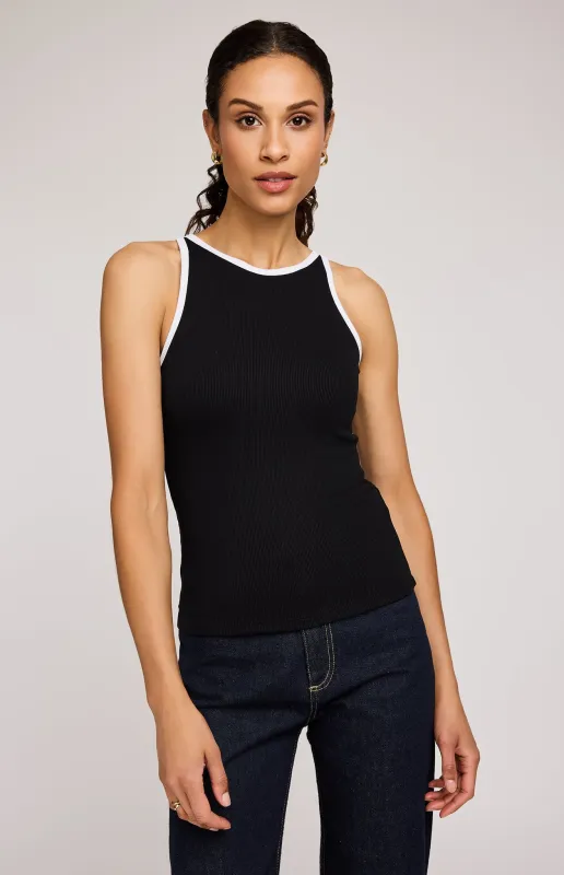 Ronan Ribbed Tank sold by Gentle Fawn