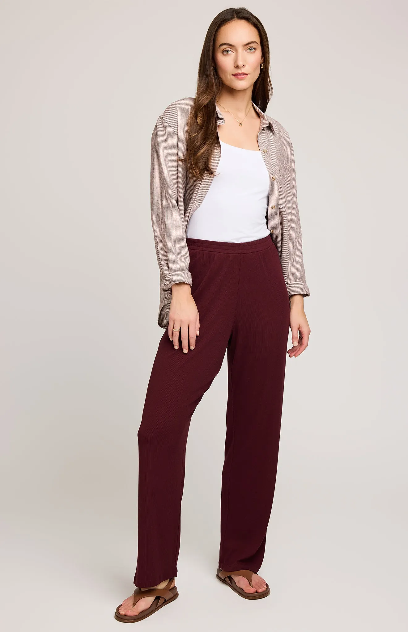 Greer Ribbed Pant sold by Gentle Fawn