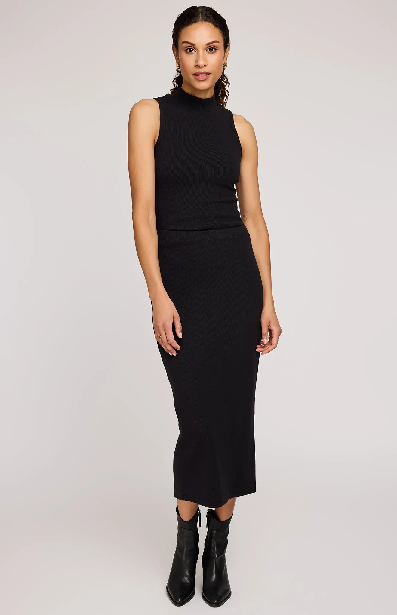 Catalina Ribbed Midi Skirt sold by Gentle Fawn product image thumbnail 2