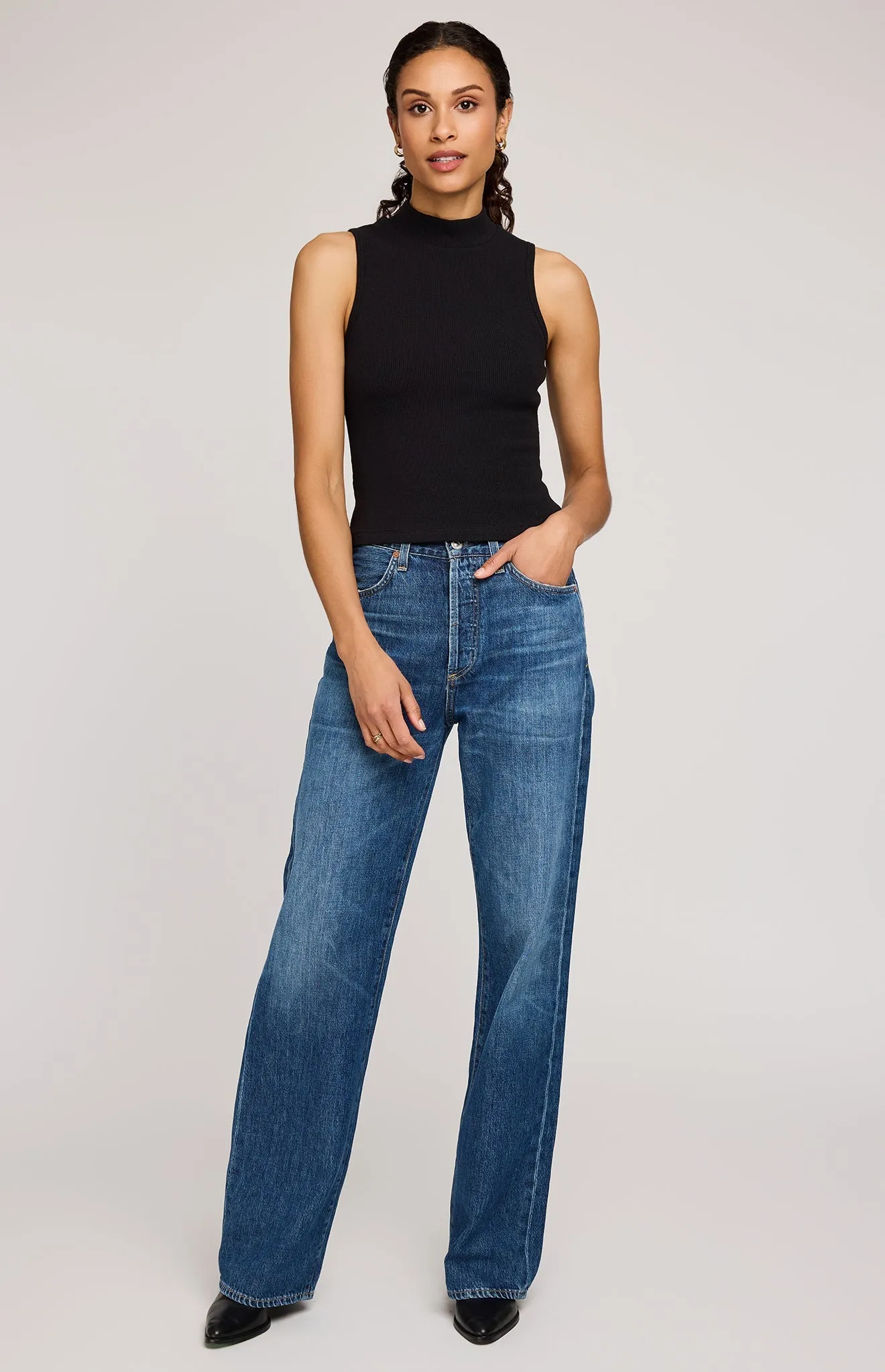 Michelle Ribbed Tank sold by Gentle Fawn