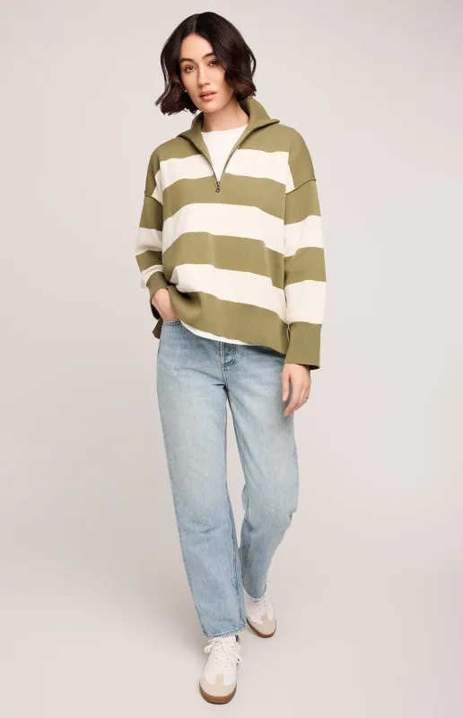 Idris Striped Sweater sold by Gentle Fawn