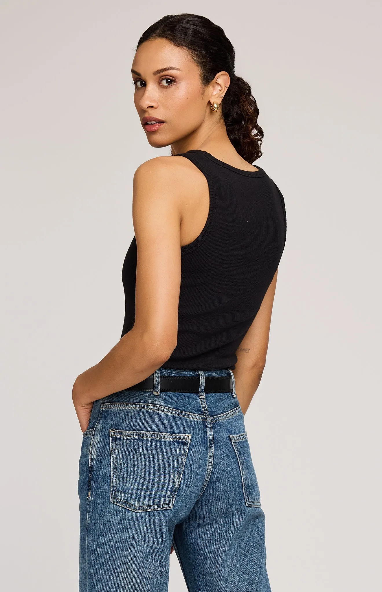 Jolie Ribbed Tank sold by Gentle Fawn product image thumbnail 3