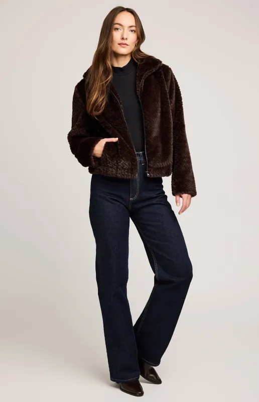Calista Faux Fur Jacket made by Gentle Fawn