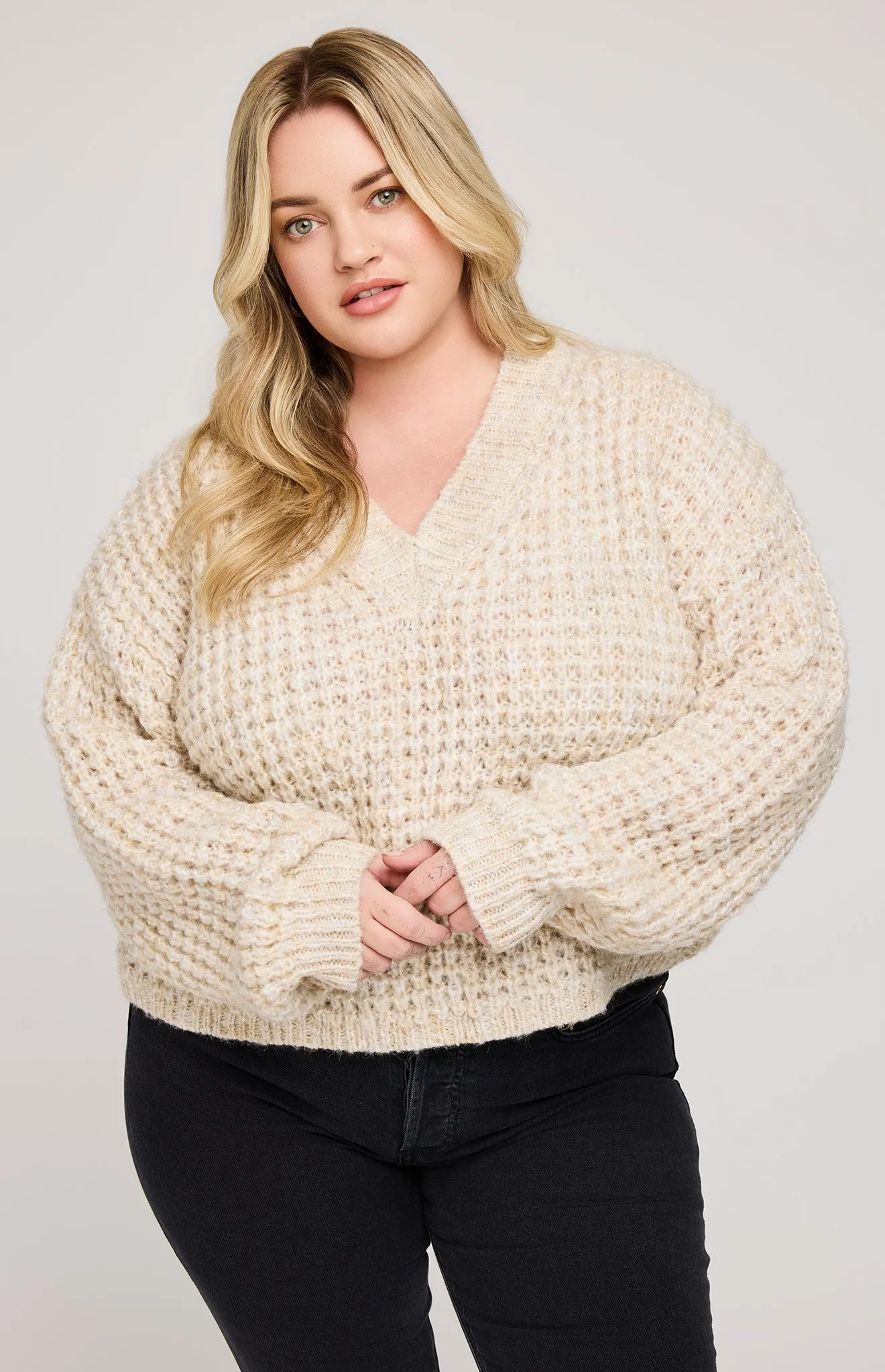 Willow V-Neck Sweater sold by Gentle Fawn product image thumbnail 4