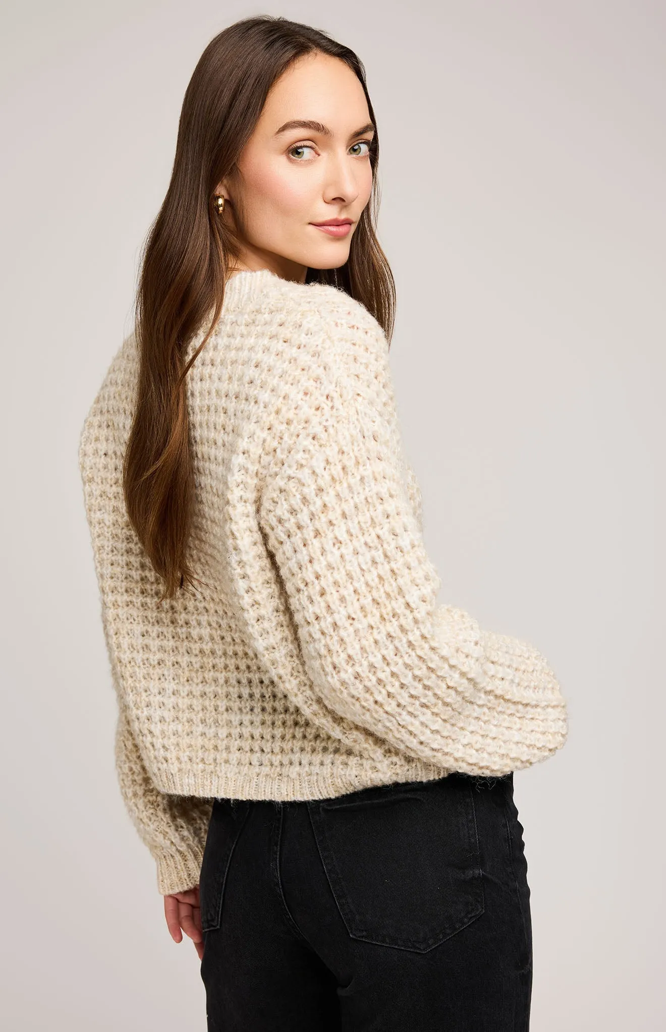 Willow V-Neck Sweater sold by Gentle Fawn product image thumbnail 3