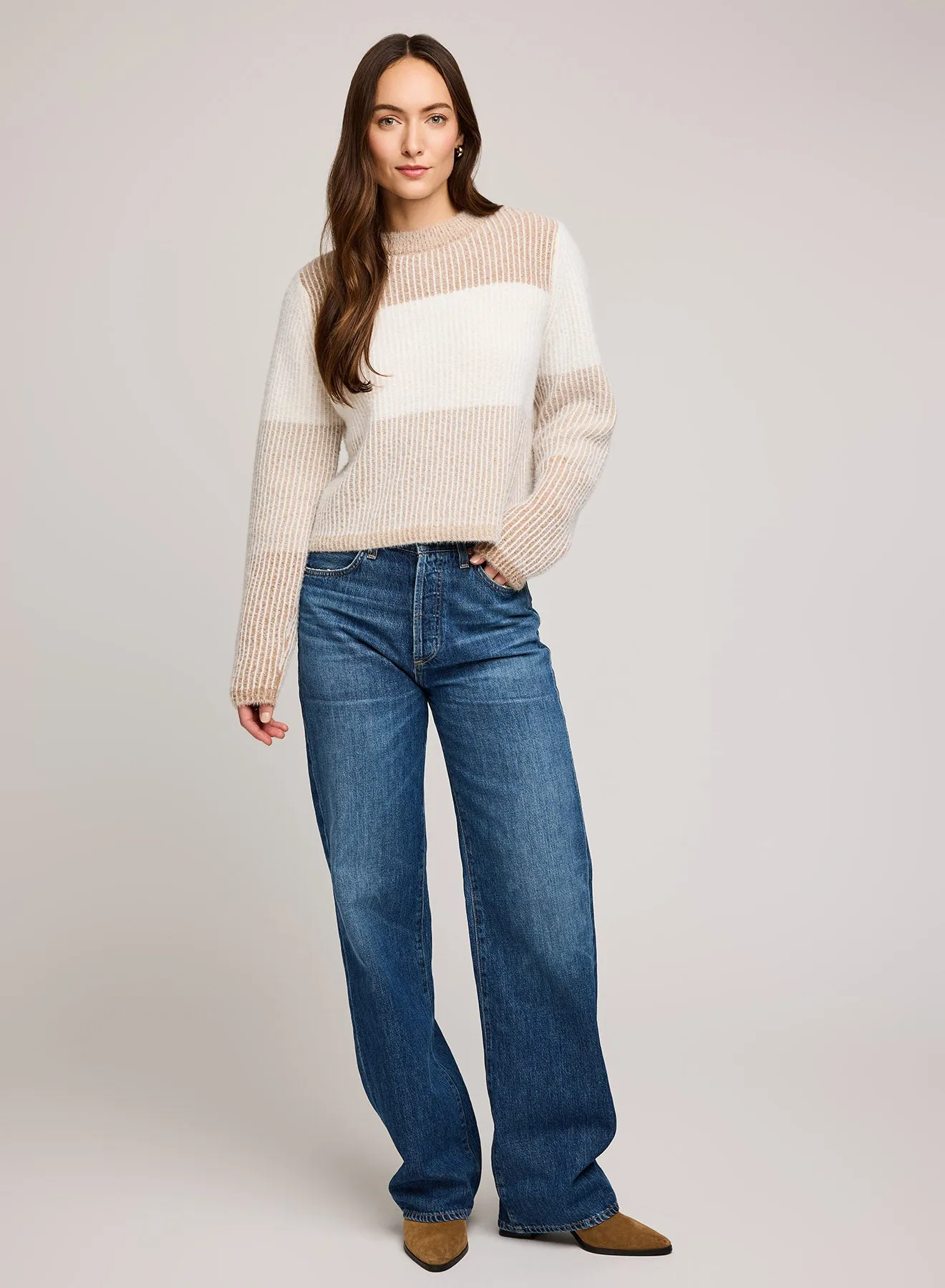 Lucille Crewneck Sweater sold by Gentle Fawn