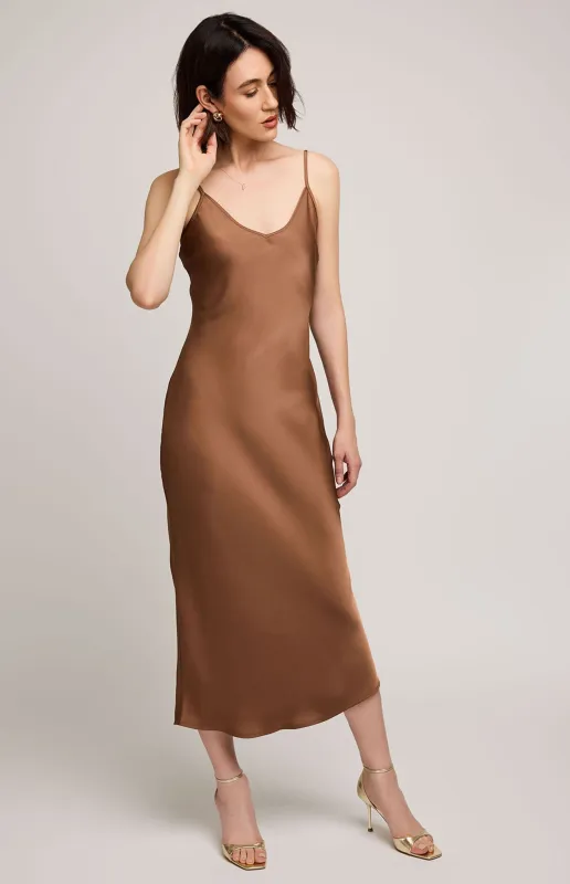 Isra Satin Dress sold by Gentle Fawn