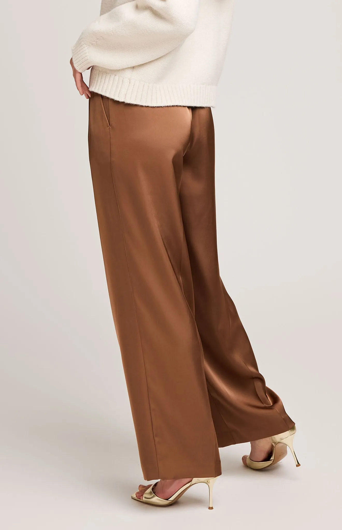 Amelie Satin Pant sold by Gentle Fawn product image thumbnail 3
