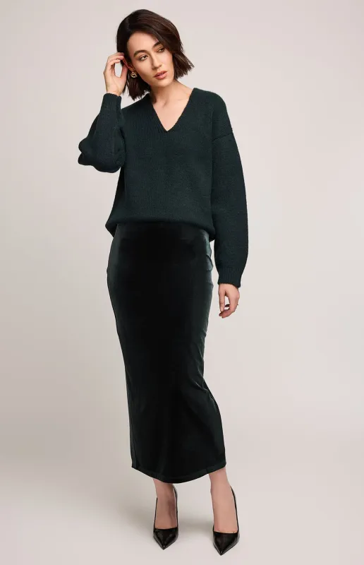 Dahlia Velvet Skirt sold by Gentle Fawn