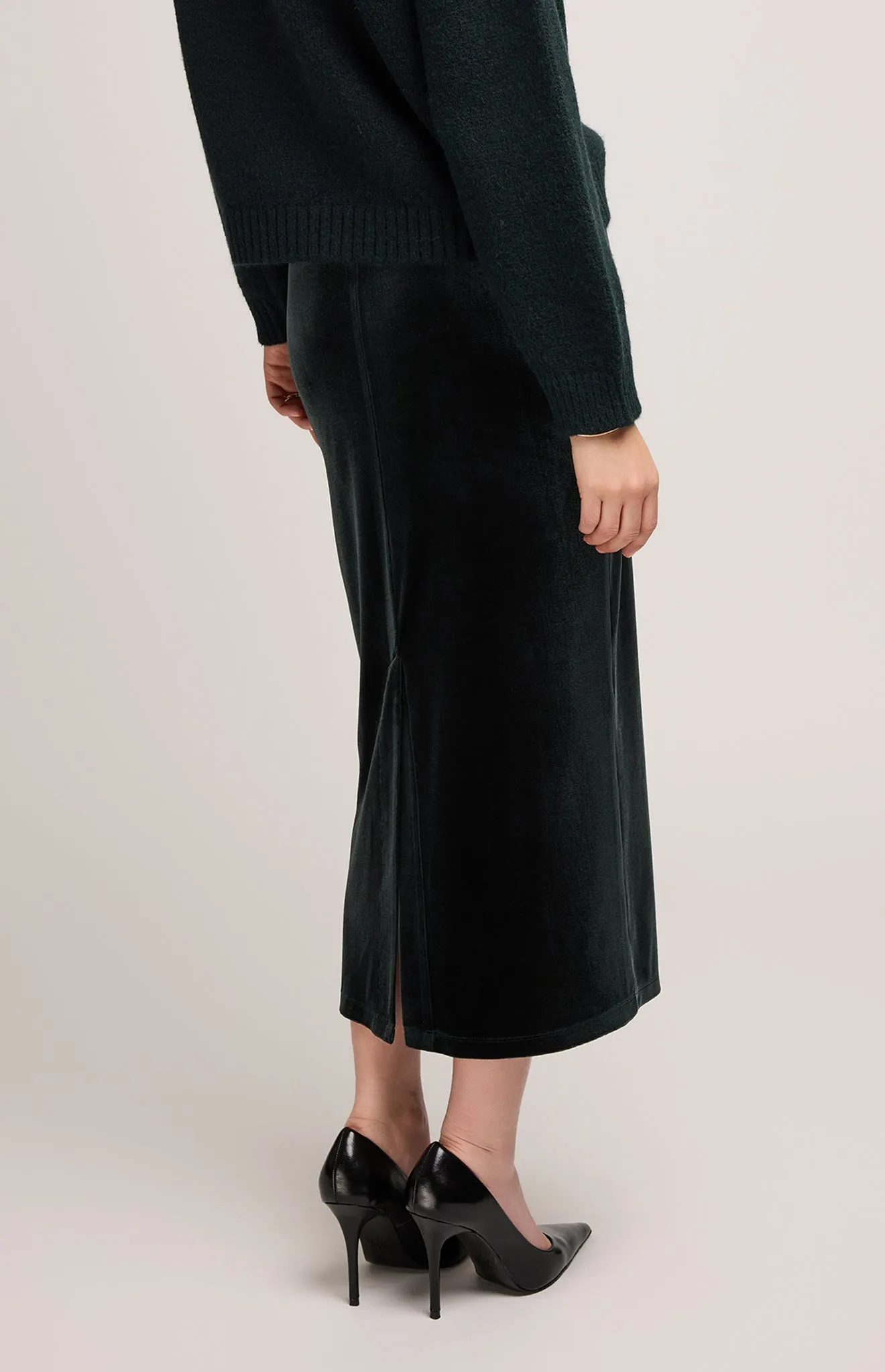 Dahlia Velvet Skirt sold by Gentle Fawn product image thumbnail 3