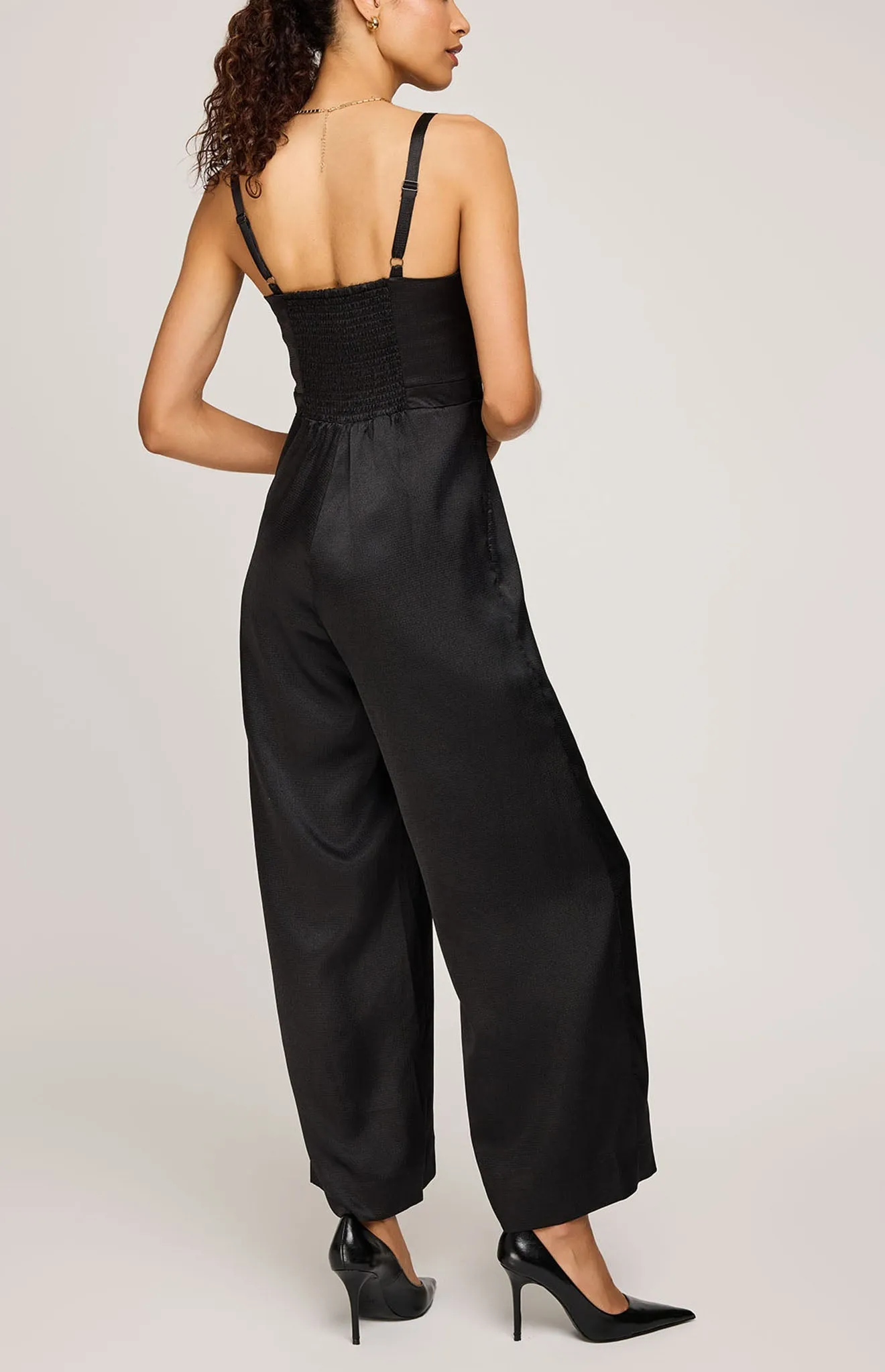 Irina Satin Jumpsuit sold by Gentle Fawn product image thumbnail 5