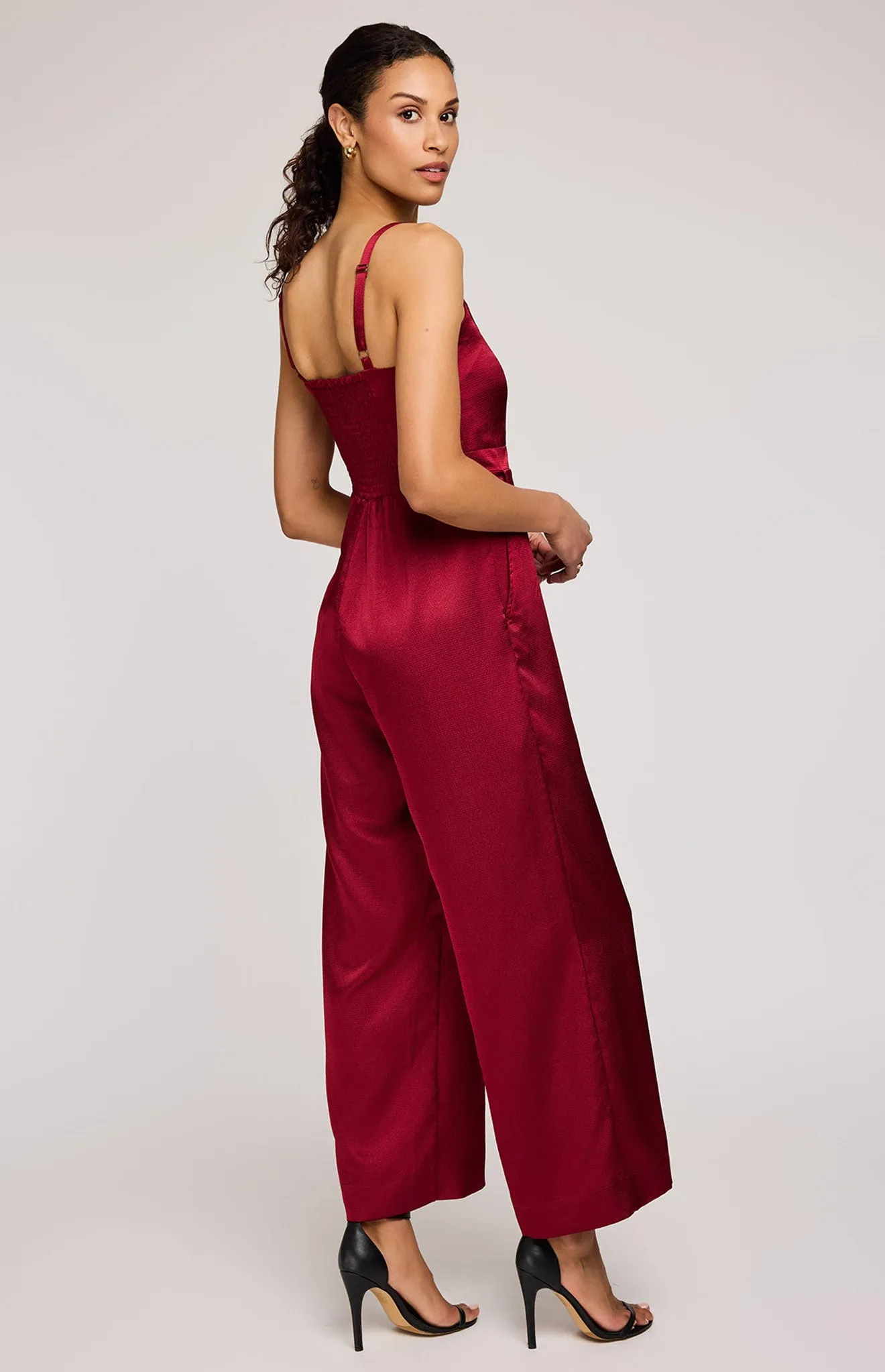 Irina Satin Jumpsuit sold by Gentle Fawn product image thumbnail 3