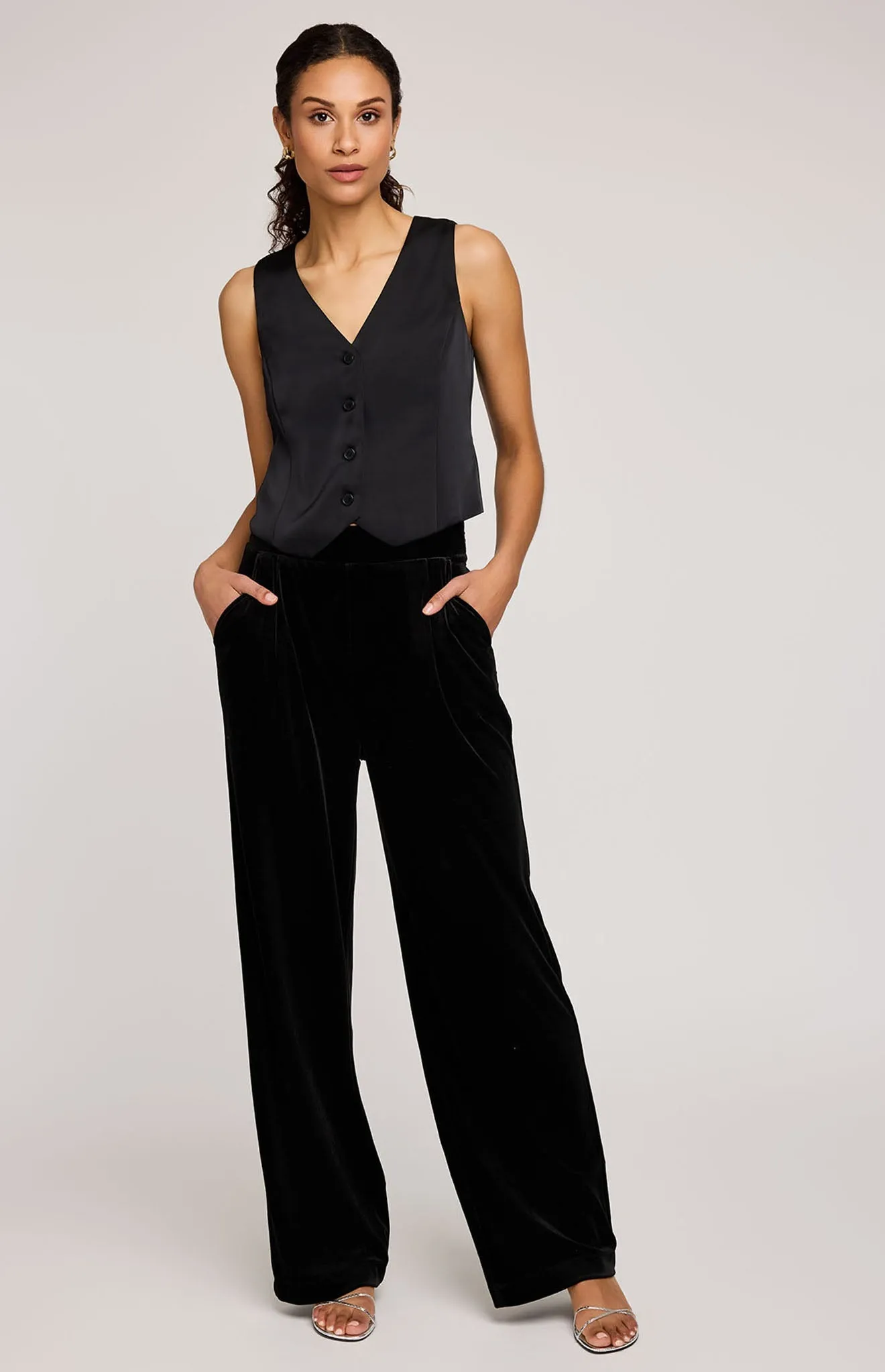 Sylvia Velvet Pant sold by Gentle Fawn