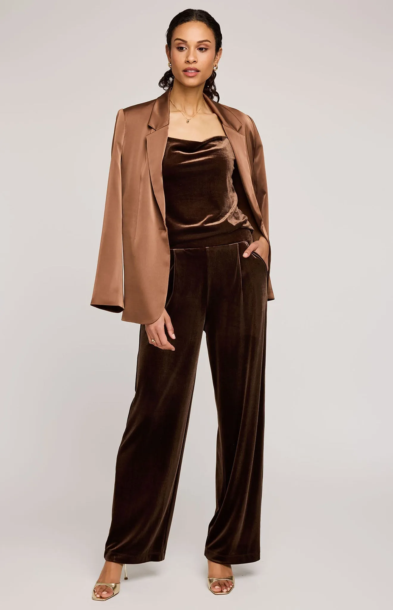 Sylvia Velvet Pant sold by Gentle Fawn