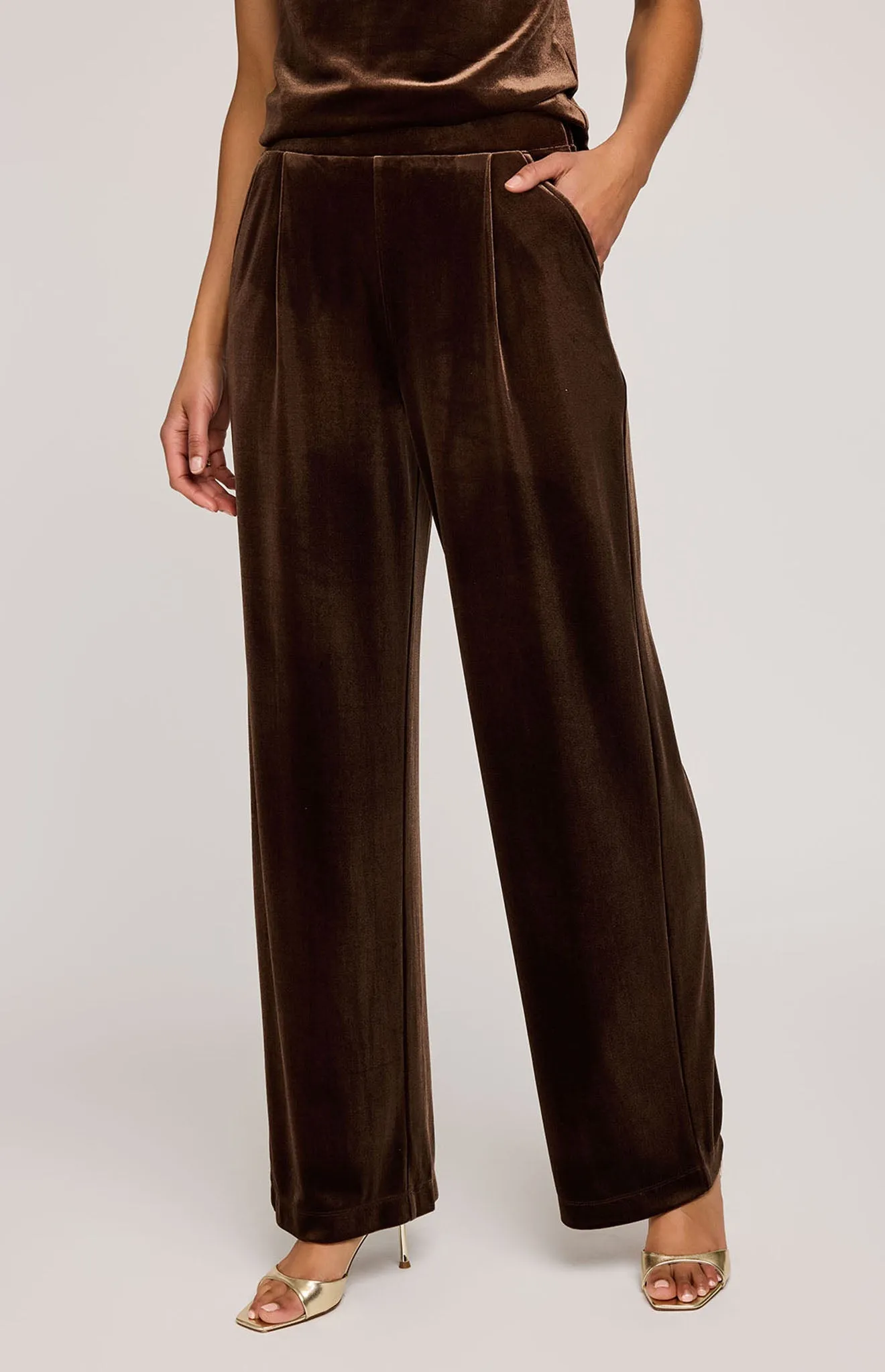 Sylvia Velvet Pant sold by Gentle Fawn product image thumbnail 2