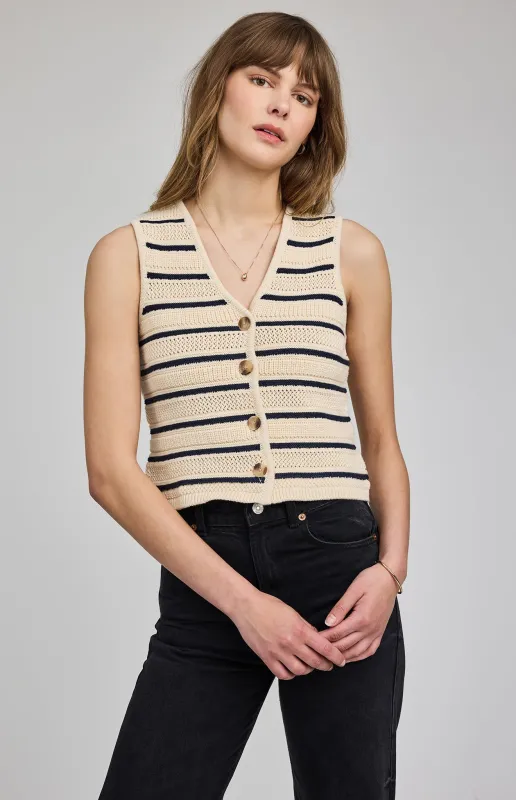 Mariana Knit Vest made by Gentle Fawn