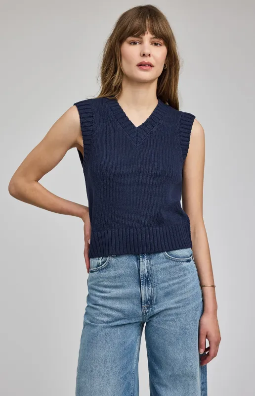 Pippa Knit Vest made by Gentle Fawn