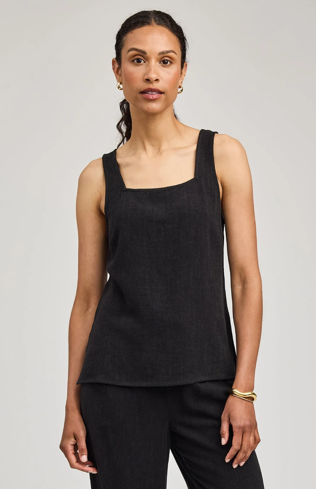 Vera Linen Tank sold by Gentle Fawn product image thumbnail 4