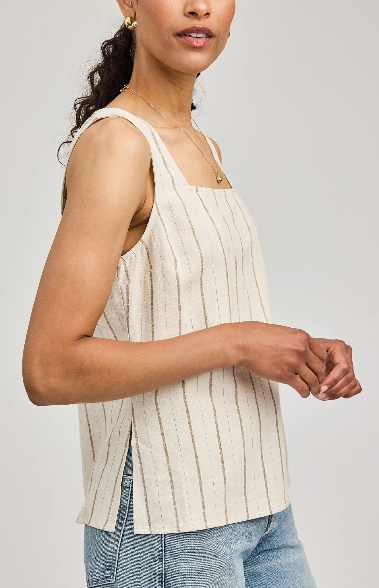 Vera Linen Tank sold by Gentle Fawn product image thumbnail 2