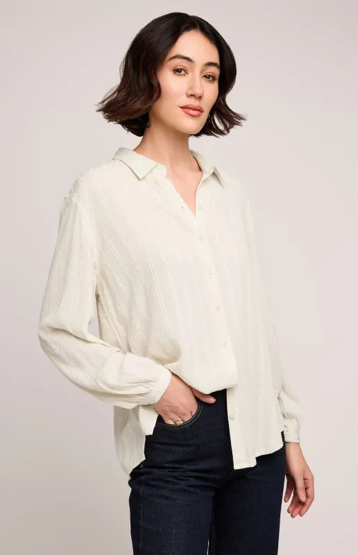 Solana Button Down Shirt made by Gentle Fawn