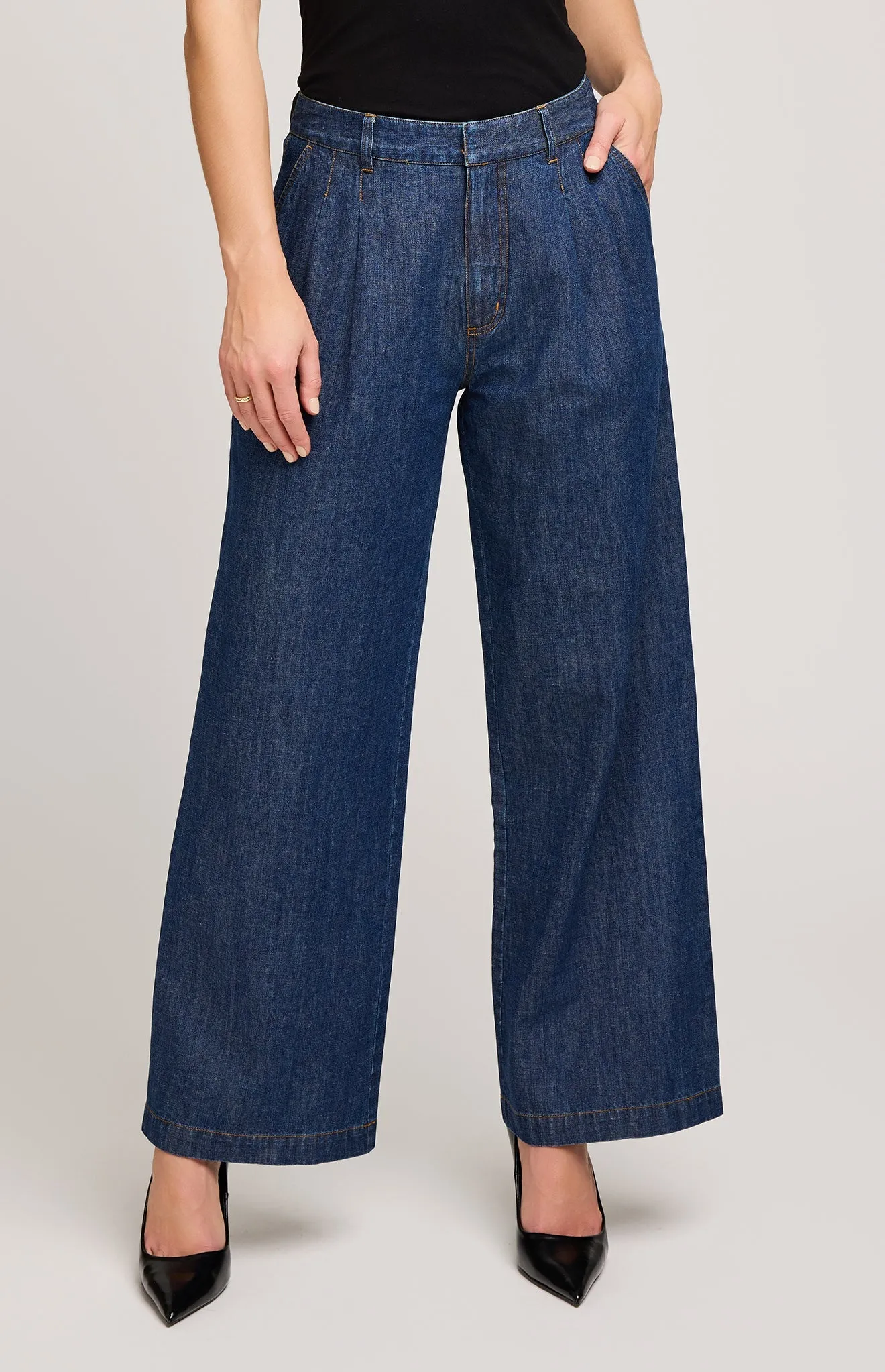 Amara Denim Pant sold by Gentle Fawn