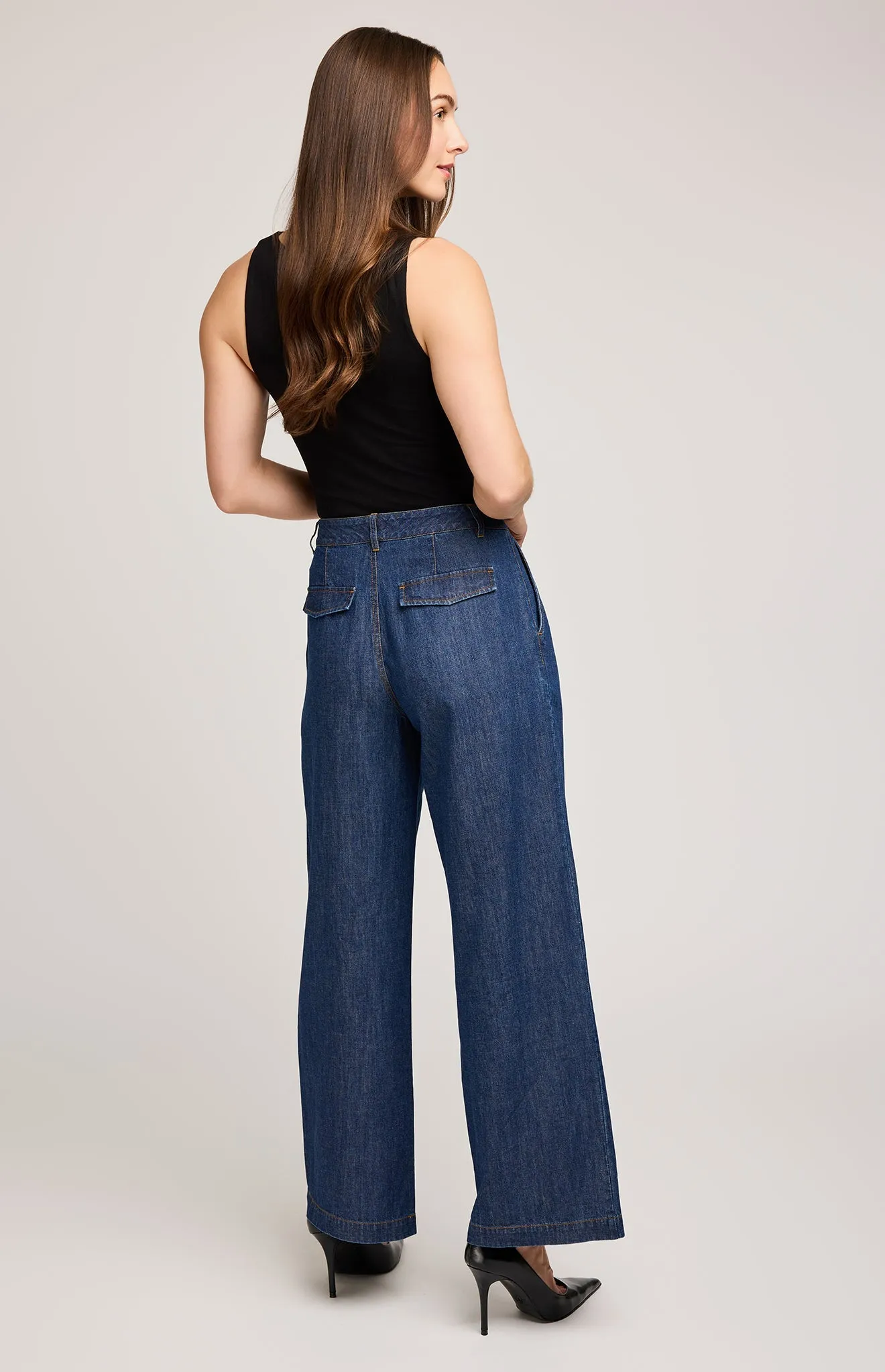 Amara Denim Pant sold by Gentle Fawn product image thumbnail 3