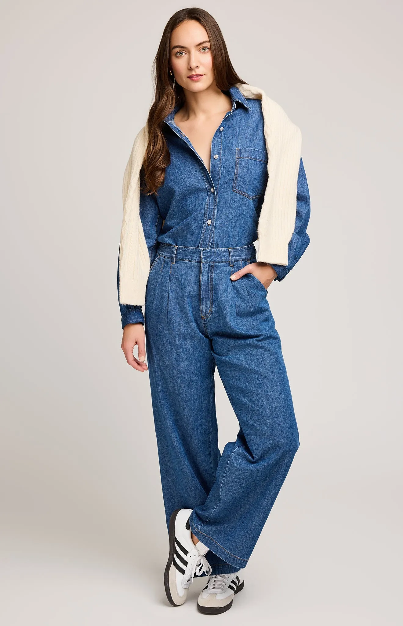 Amara Denim Pant sold by Gentle Fawn product image thumbnail 4