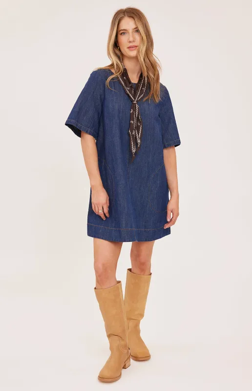 Penelope Mini Dress made by Gentle Fawn