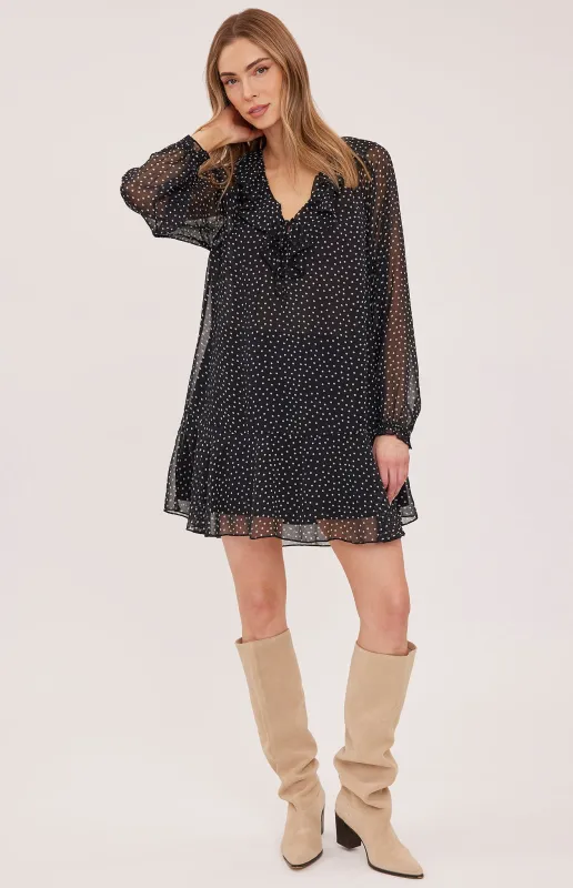 Esmeralda Mini Dress made by Gentle Fawn