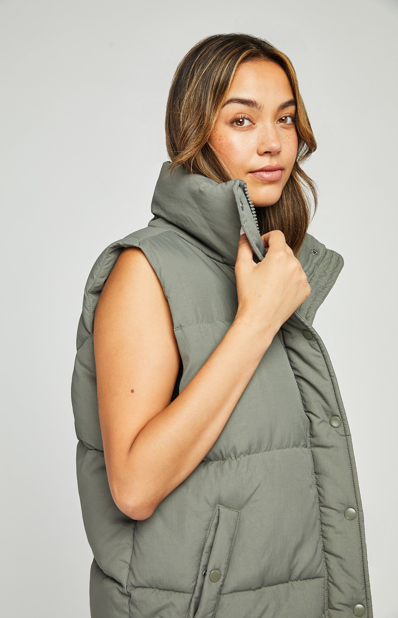 Kaye Puffer Vest sold by Gentle Fawn product image thumbnail 3