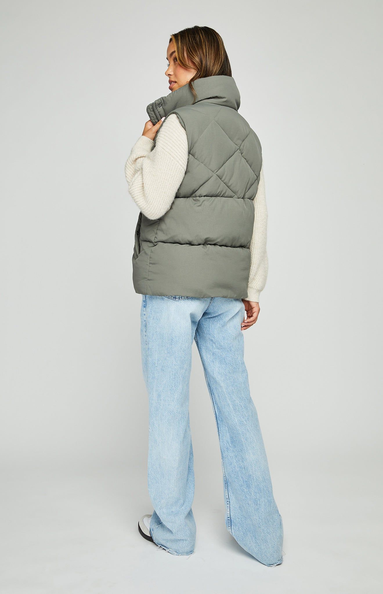 Kaye Puffer Vest sold by Gentle Fawn product image thumbnail 4