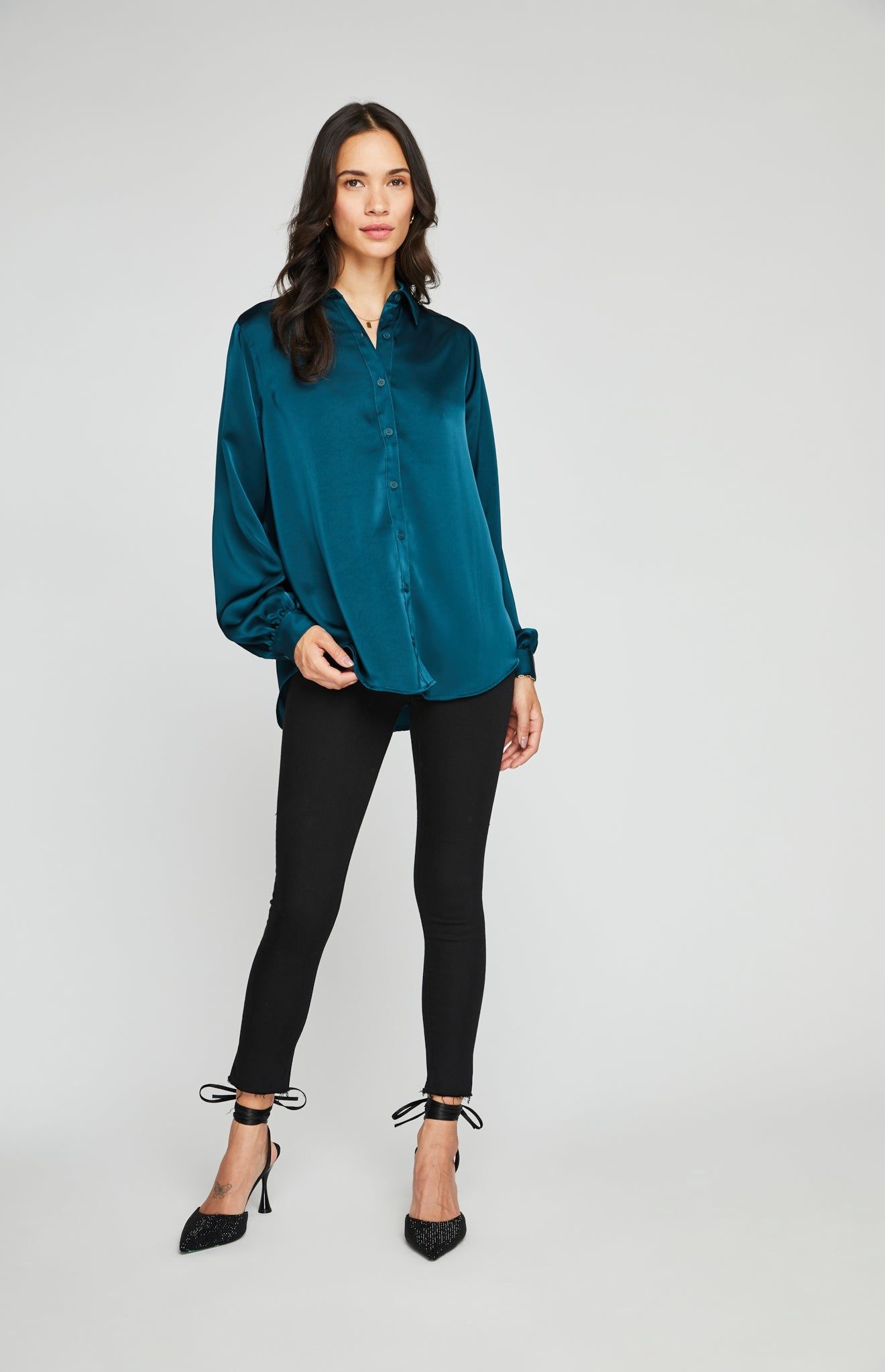 Pamela Button Down Shirt sold by Gentle Fawn