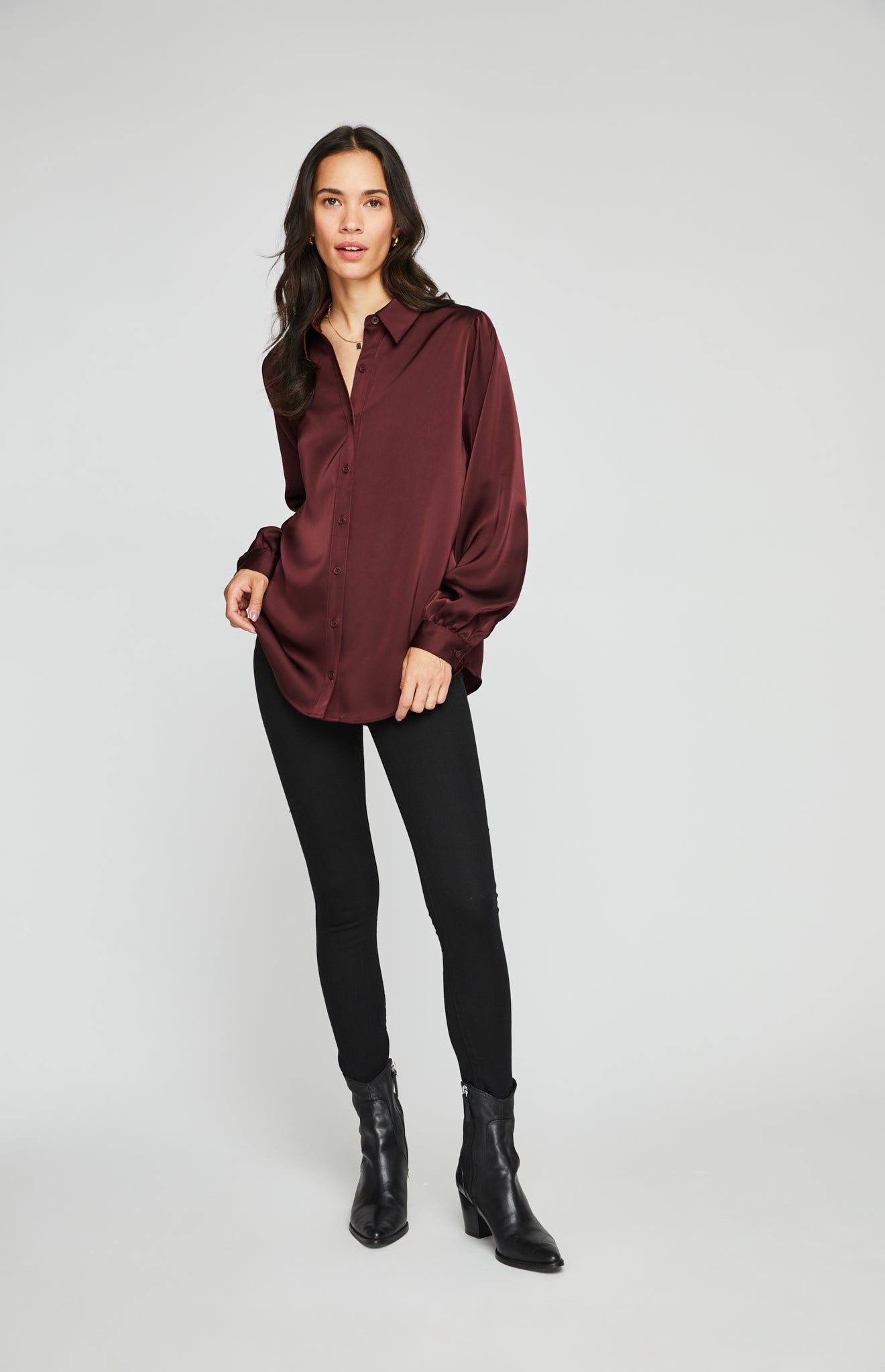 Pamela Button Down Shirt sold by Gentle Fawn product image thumbnail 4