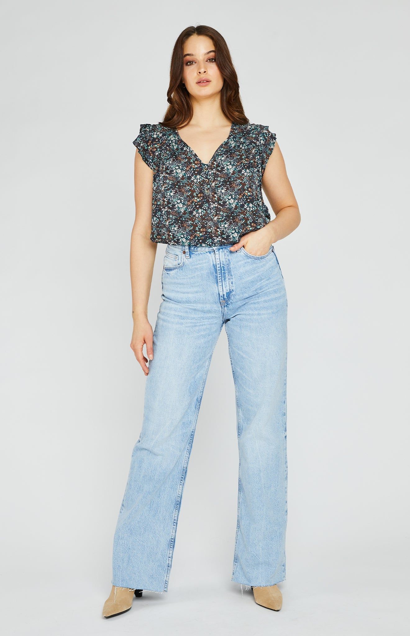 Giselle Blouse sold by Gentle Fawn