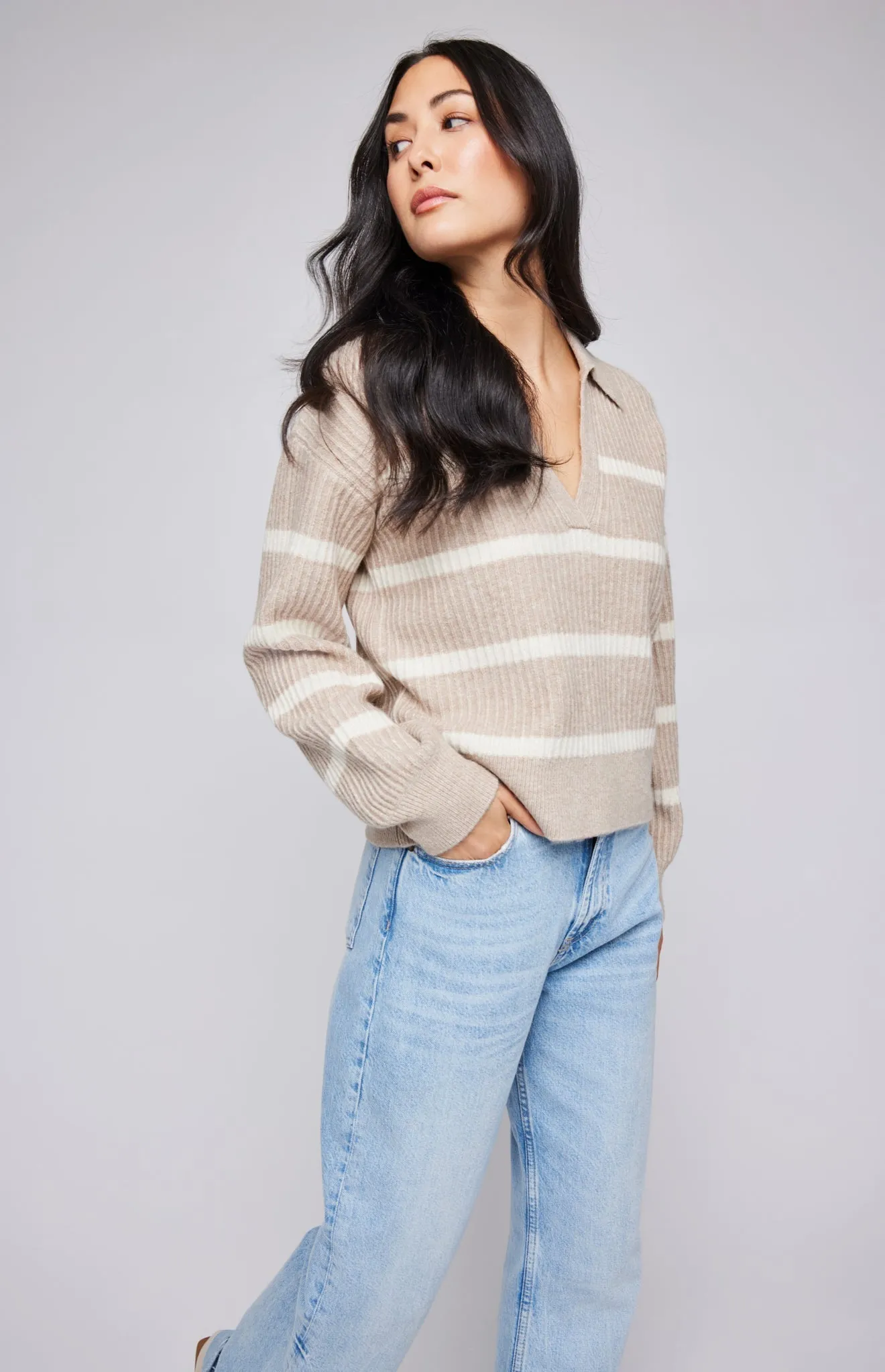 Beckett V-Neck Sweater sold by Gentle Fawn product image thumbnail 2