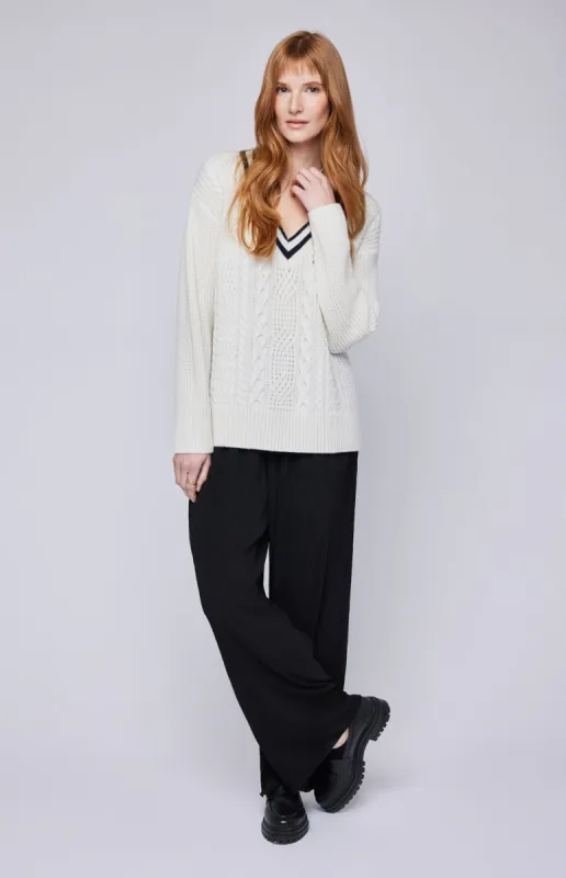 Kyla V-Neck Sweater sold by Gentle Fawn