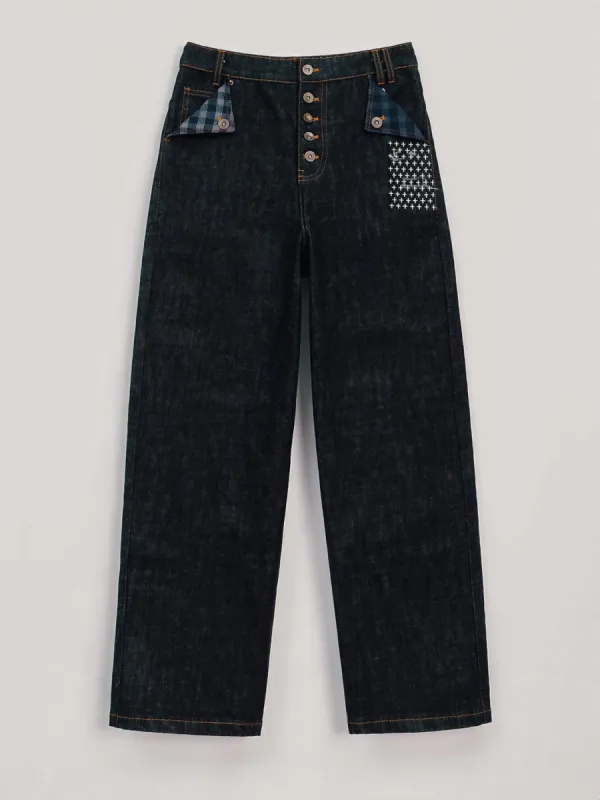 Sabi-Cut Selvedge Denim made by Gents
