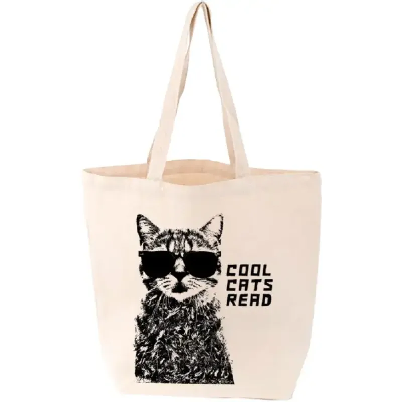 Cool Cats Read Tote sold by Gibbs Smith