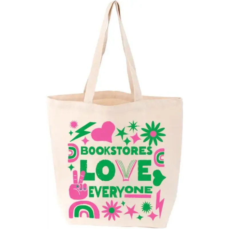 Bookstores Love Everyone Tote sold by Gibbs Smith