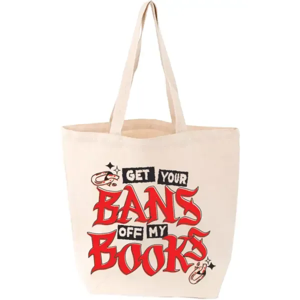 Get Your Bans Off My Books Tote sold by Gibbs Smith