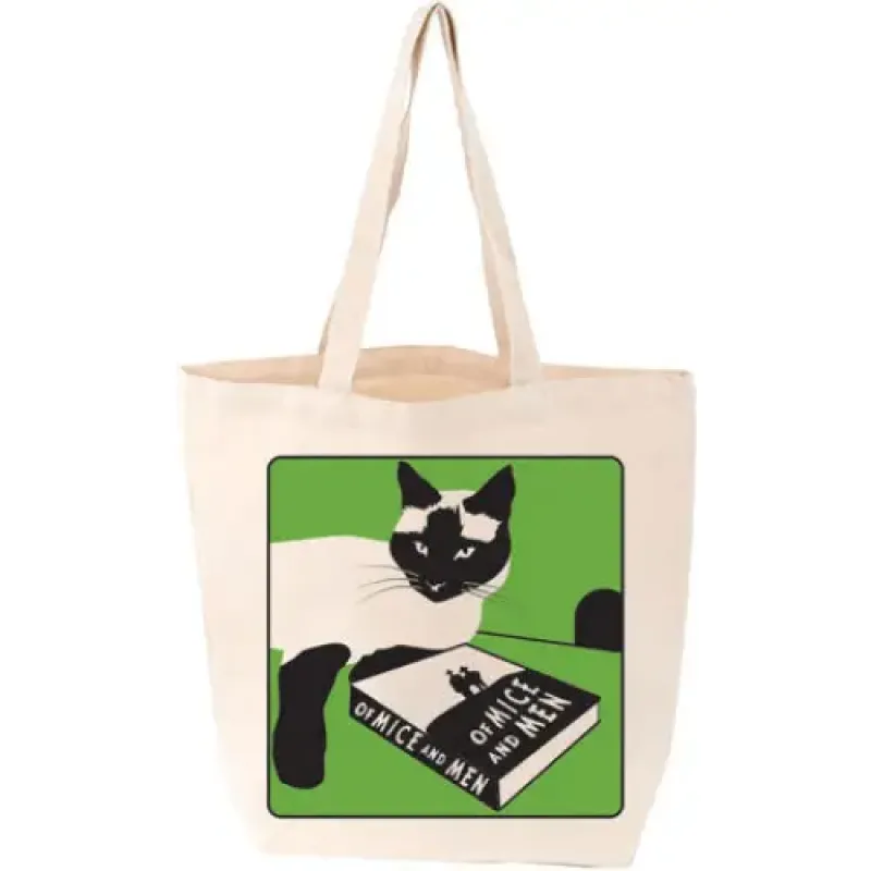 Of Mice and Men Cat Tote sold by Gibbs Smith