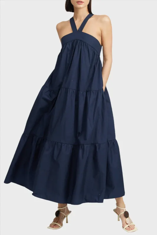 En Saison Irene Maxi Halter Dress made by En Saison