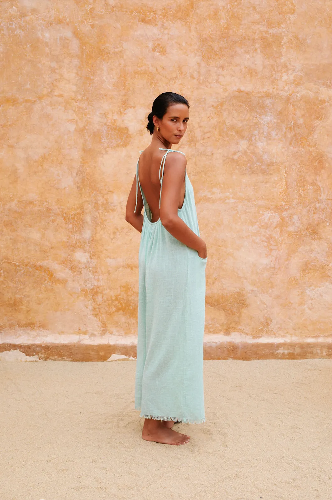 Azra Jumpsuit sold by Gillia